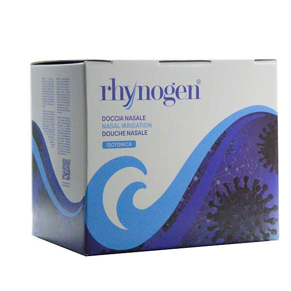 Rhynogen soluzione nasale isotonica - Soluzione nasale isotonica rhynogen 10 sacche + 10 deflussori