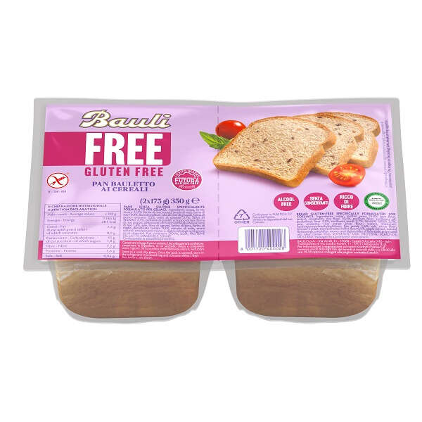 Bauli - Free pan bauletto cereali 350 g