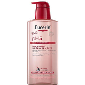 Eucerin - Gel & olio doccia delicato 400 ml