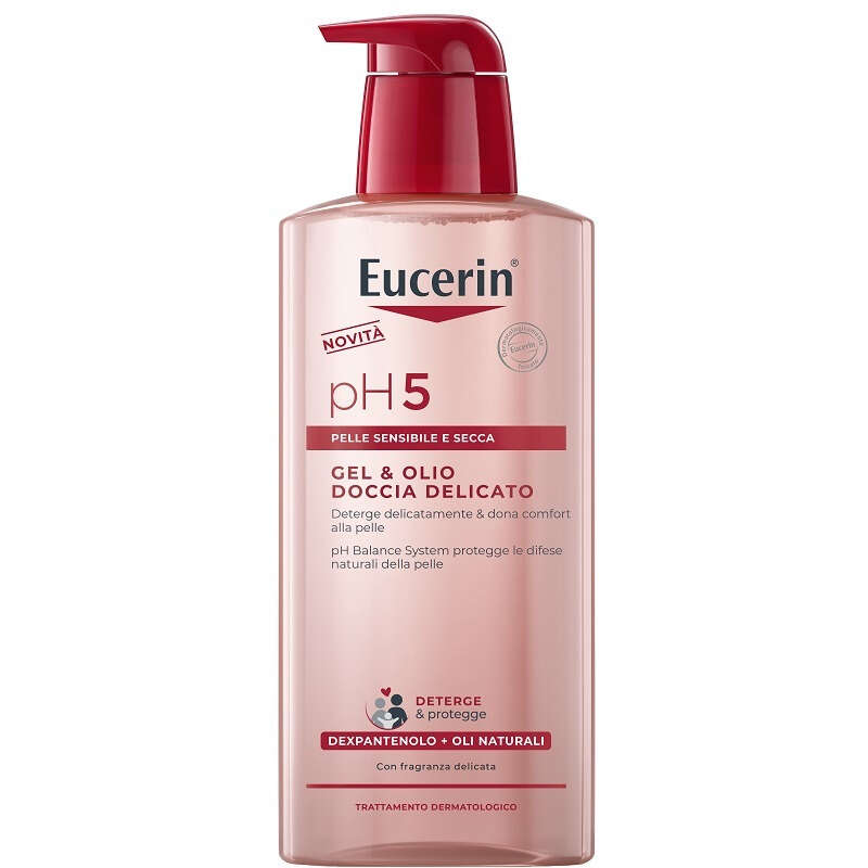 Eucerin - Gel & olio doccia delicato 400 ml