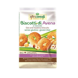 Probios - Altricereali biscotti all'avena/nocciole bio 250 g