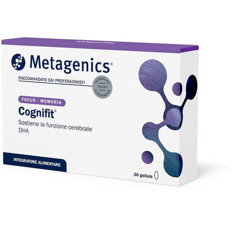 Metagenics - Cognifit 30 gellule senza glutine, senza lattosio