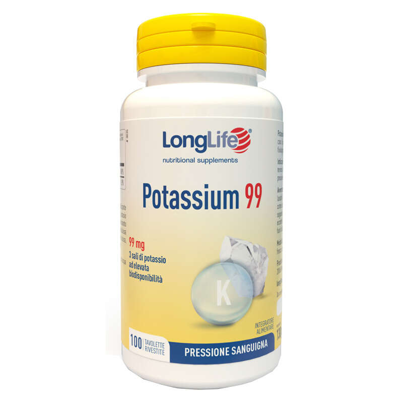 Longlife - Potassium 99 100 tavolette rivestite