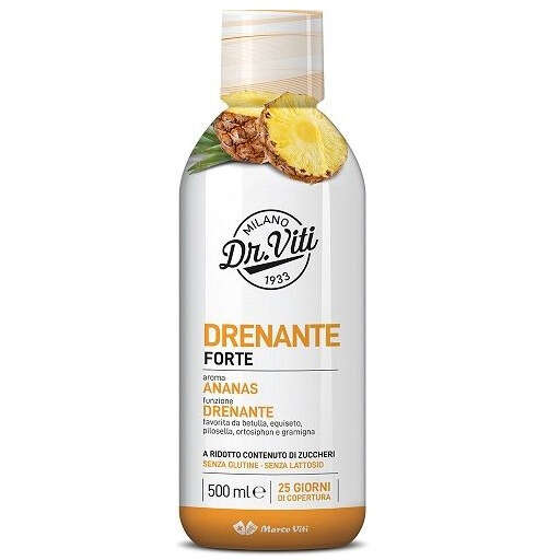 Forteananas - Dr viti drenante forte ananas 500 ml senza zuccheri