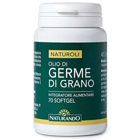 Naturando - Naturoli olio di germe di grano 70 capsule softgel