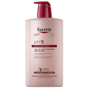 Eucerin - Gel & olio doccia delicato 1 litro