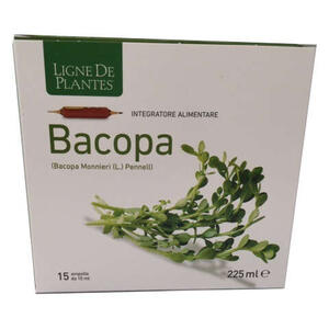 Ligne de plantes - Bacopa bio 15 ampolle bevibili da 15 ml