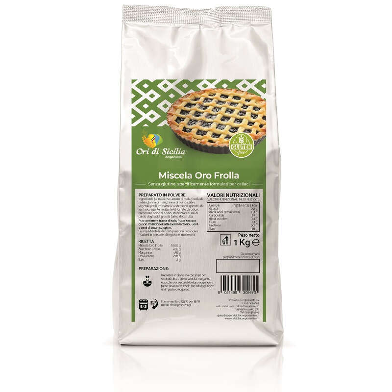 Miscela oro frolla - Ori di sicilia mix oro frolla 1 kg