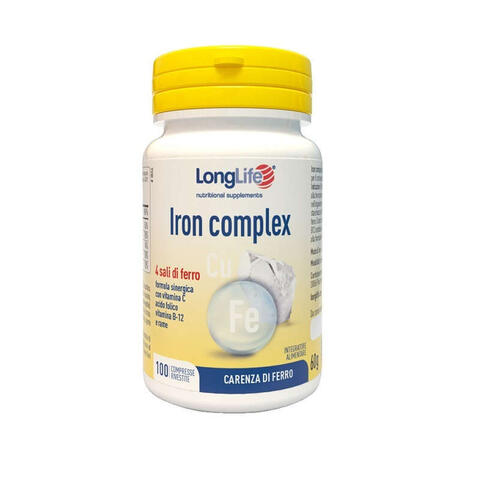 Longlife - Iron complex 100 compresse rivestite