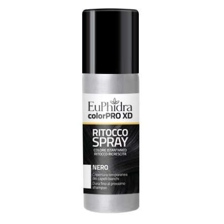Euphidra - Colorpro xd tintura ritocco spray capelli nero 75 ml