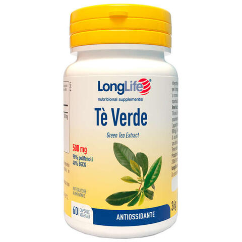 Longlife - Te' verde 500mg 60 capsule