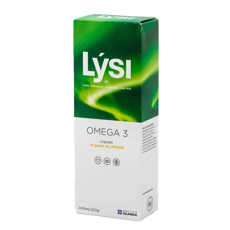Omega 3 - Lysi omega3 liquido limone 240 ml