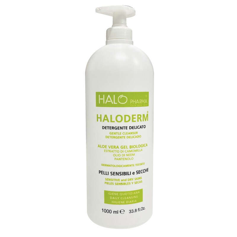 Haloderm - Detergente delicato 1 l flacone hdpe2 tappo c/pp92