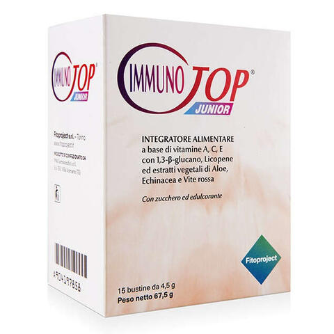 Fitoproject - Immunotop junior 15 bustine da 4,5 g