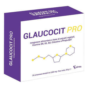 Glaucocit pro - 20 compresse divisibili da 1300 mg