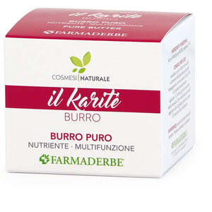 Farmaderbe - Karite' burro puro 100 ml