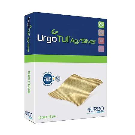Urgo - Medicazione sterile tul ag/silver 15x15 cm 5 pezzi