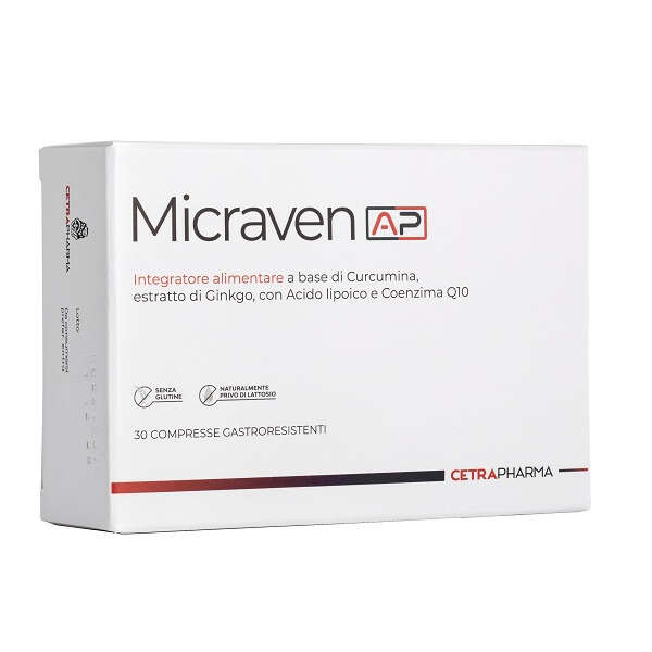 Cetra pharma - Micraven ap 30 compresse gastroresistenti da 1280 mg
