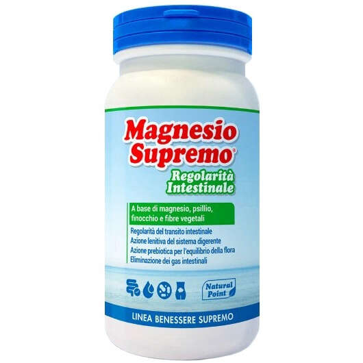 Natural point - Magnesio supremo regolarita' intestinale 150 g