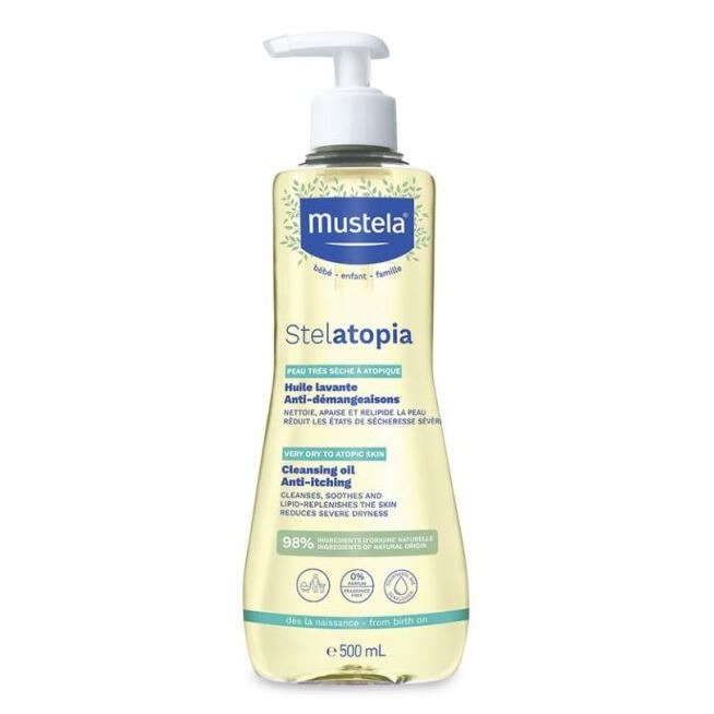Mustela - Stelatopia olio bagno 500 ml