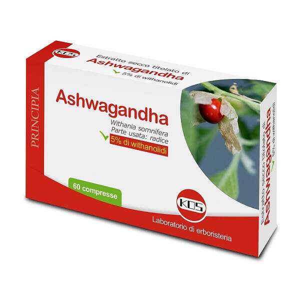 Kos - Ashwagandha titolato 5% withanolidi 60 compresse