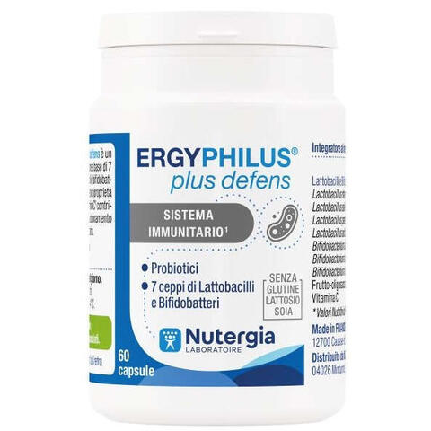 Laboratori nutergia - Ergyphilus plus defens 60 capsule