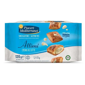 Piaceri meditteranei - Piaceri mediterranei attimi crema al latte 12 pezzi da 10 g