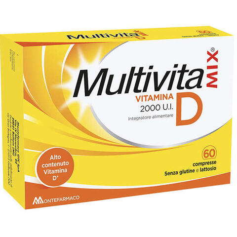 Multivitaminix - Multivitamix vitamina d 2000 ui 60 compresse