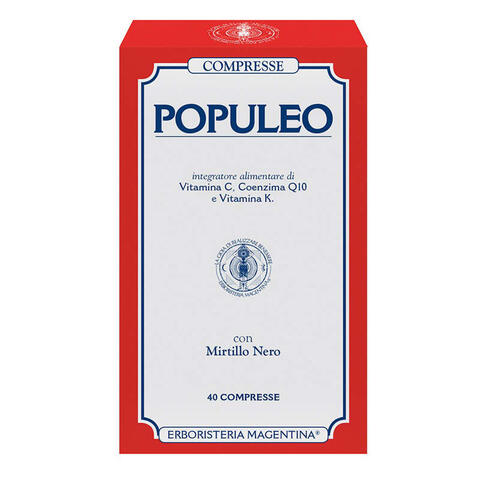 Erboristeria magentina - Populeo compresse 40 compresse