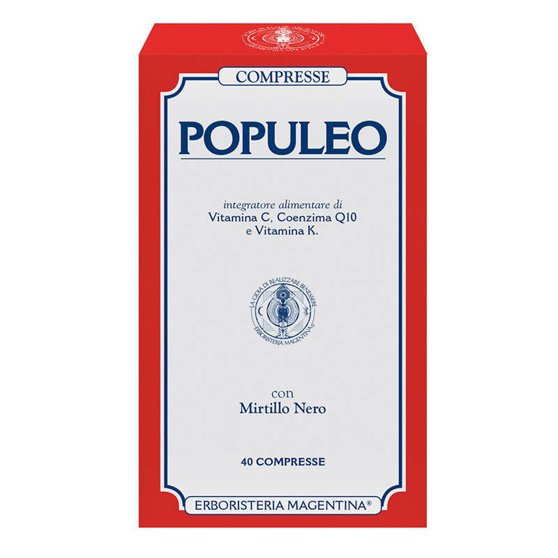 Erboristeria magentina - Populeo compresse 40 compresse