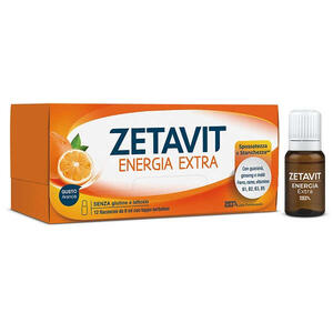 Zetavit - Energia extra 12 flaconcini 8 ml