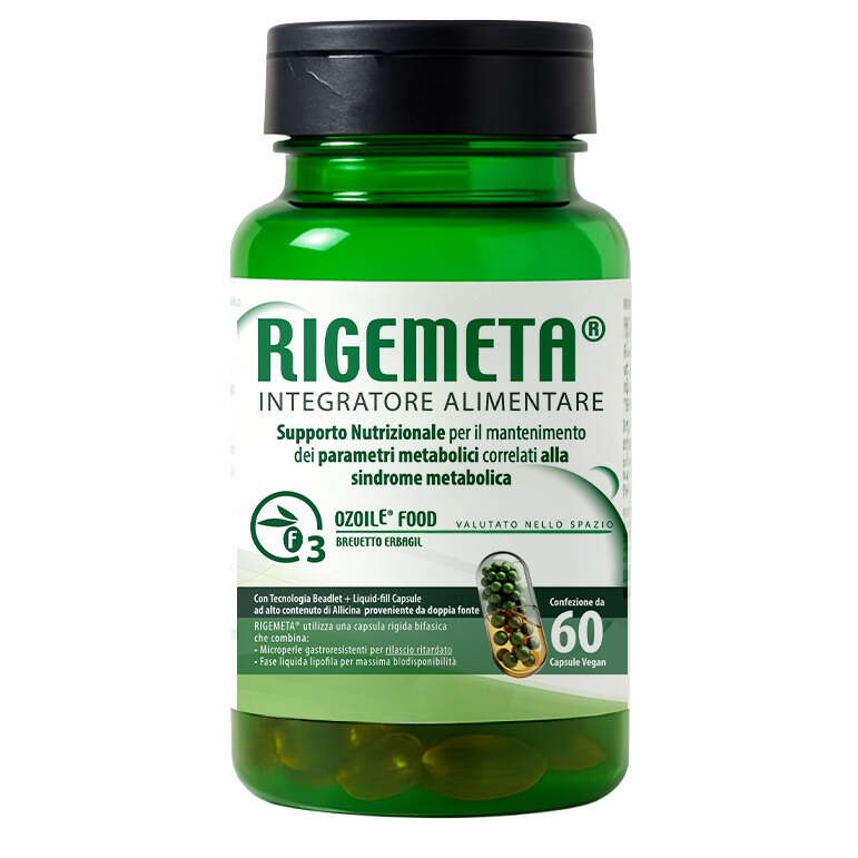 Rigemeta - 60 capsule senza glutine e lattosio