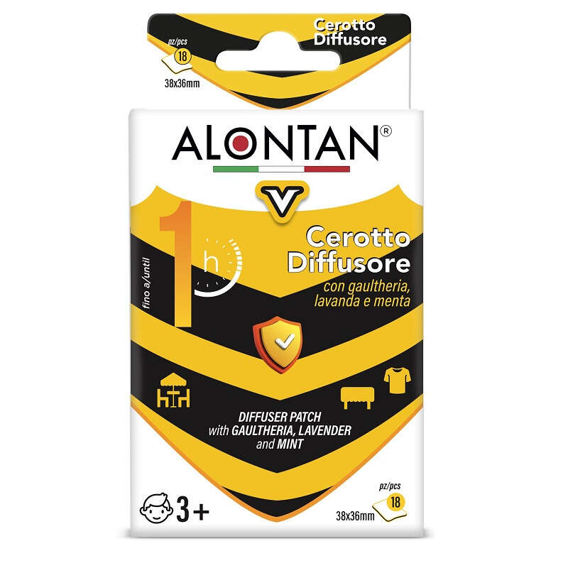 Alontan cerotto diffusore v - 18 pezzi 38x36 mm