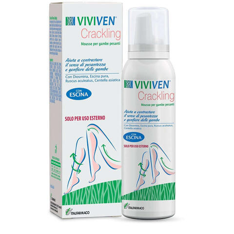 Viviven crackling mousse gambe pesanti - 150 ml