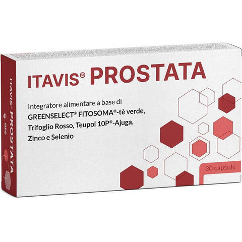 Itavis prostata - 30 capsule gastroresistenti senza glutine senza lattosio