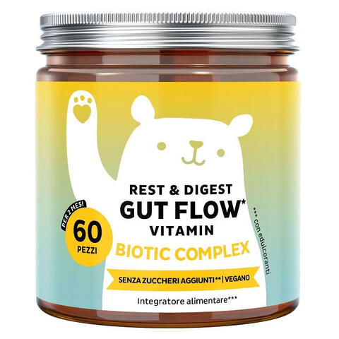 Bears with benefits - Rest&digest gut flow vitamin 60 caramelle gommose con edulcoranti senza zuccheri
