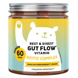 Bears with benefits - Rest&digest gut flow vitamin 60 caramelle gommose con edulcoranti senza zuccheri