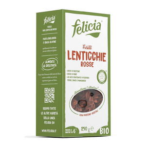 Felicia bio - Fusilli di lenticchie rosse 250 g