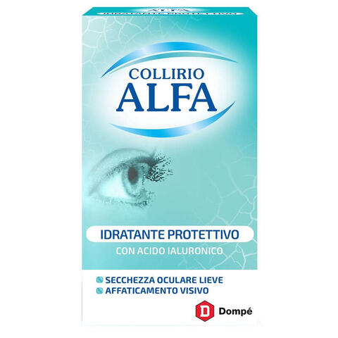 Collirio alfa - Idratante protettivo 10 flaconcini monodose da 0,5 ml