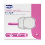 Chicco - Coppette assorbilatte 60 pezzi 2026