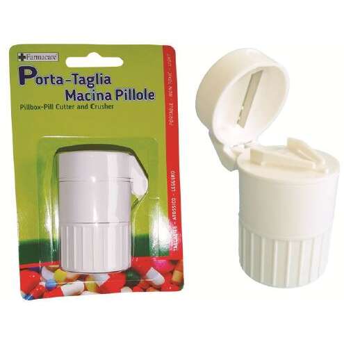 Porta-taglia-macina pillole - Porta-taglia macina pillole