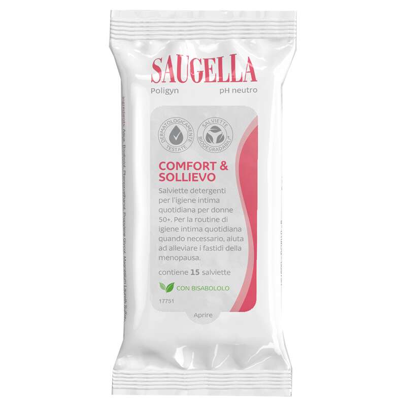 Saugella - Poligyn salviettine 15 pezzi