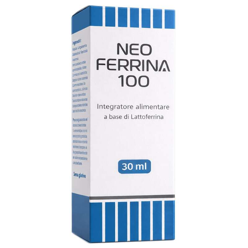 Neoferrina 100 - 30 ml con edulcoranti senza glutine