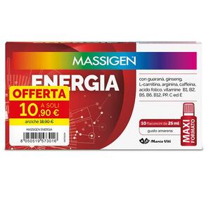 Massigen - Energia 10 flaconcini da 25 ml 10,90 e