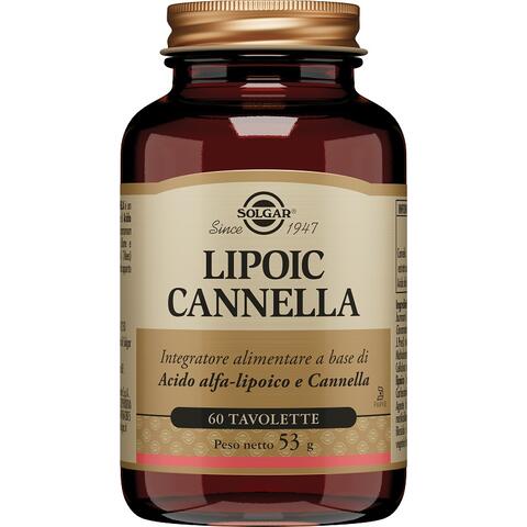 Solgar - Lipoic cannella 60 tavolette