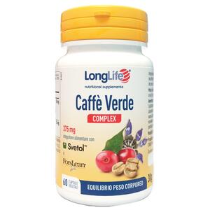 Longlife - Caffe' verde complex 60 capsule vegetali 0,5 g senza glutine