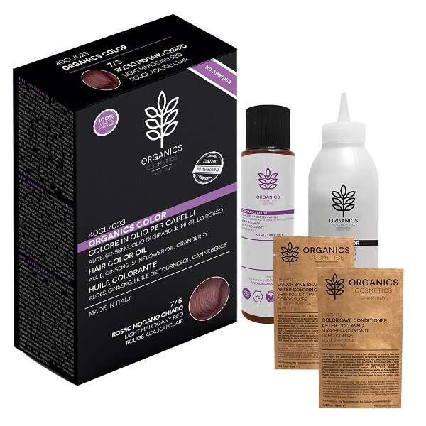 Organics p h a r m - Organics pharm organics color 7/5 rosso mogano chiaro