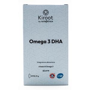 Kiroot omega 3 dha - Kiroot by nutribiotica omega 3 dha 60 perle senza glutine senza lattosio