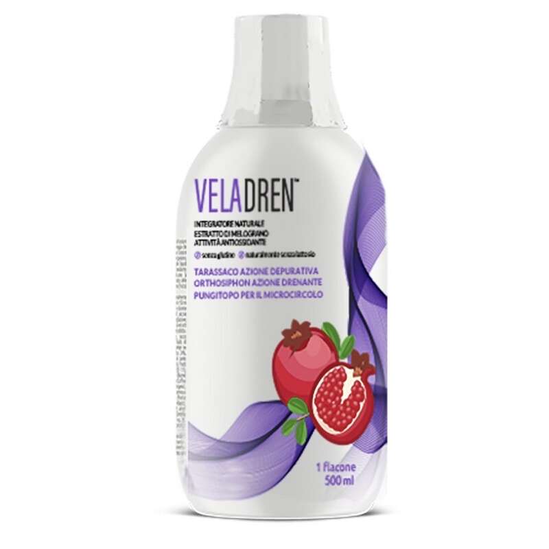 Veladren - 500 ml senza glutine naturalmente privo di lattosio