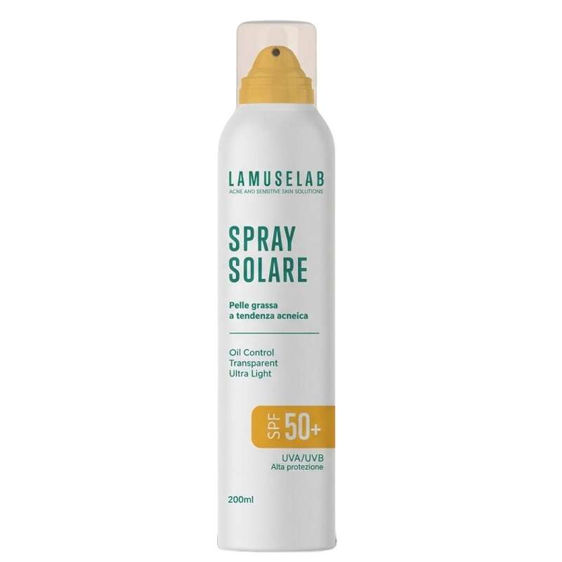 Lamuselba spray solare 50+ - Lamuselab spray solare 50+ 200 ml